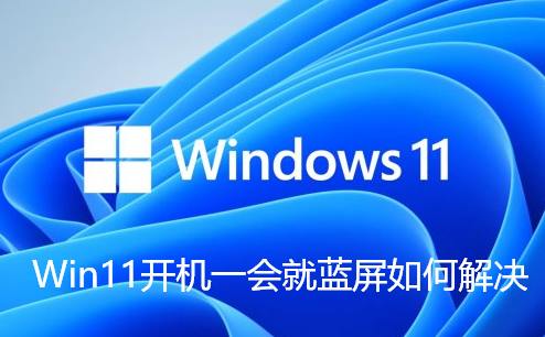 Win11开机一会就蓝屏如何解决