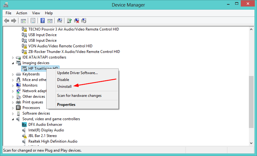 Imaging-devices-uninstall