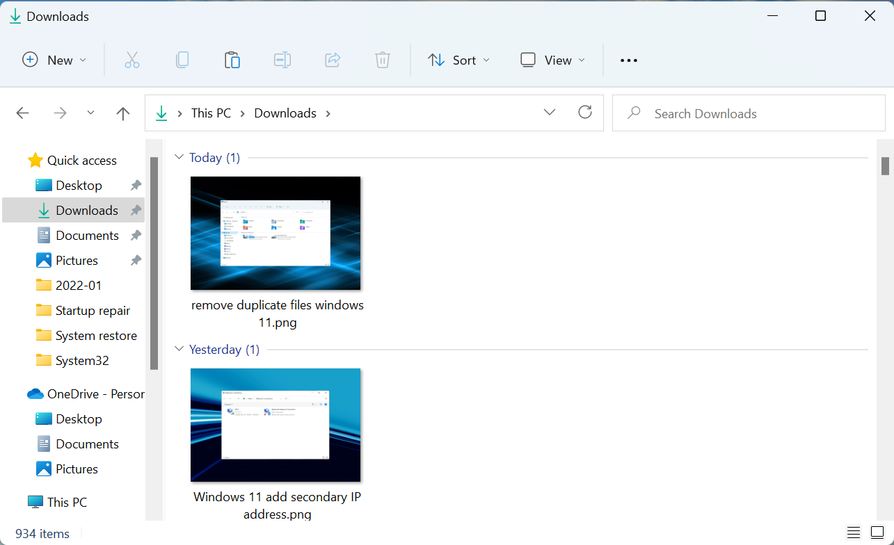 如何在 Windows 11 中查找和删除重复文件