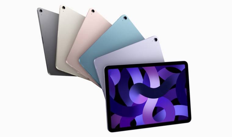 iPad Air 5 正式发布，配备 M1 CPU、5G 和 Center Stage 摄像头