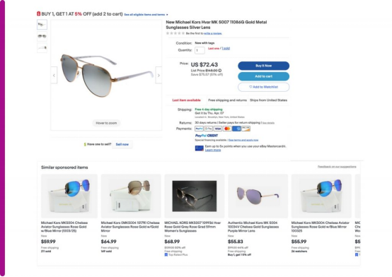 eBay使用机器学习完善促销列表