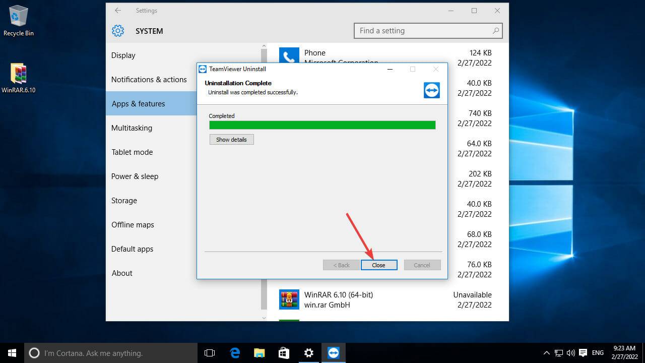 Click-Close-to-finish-uninstallation