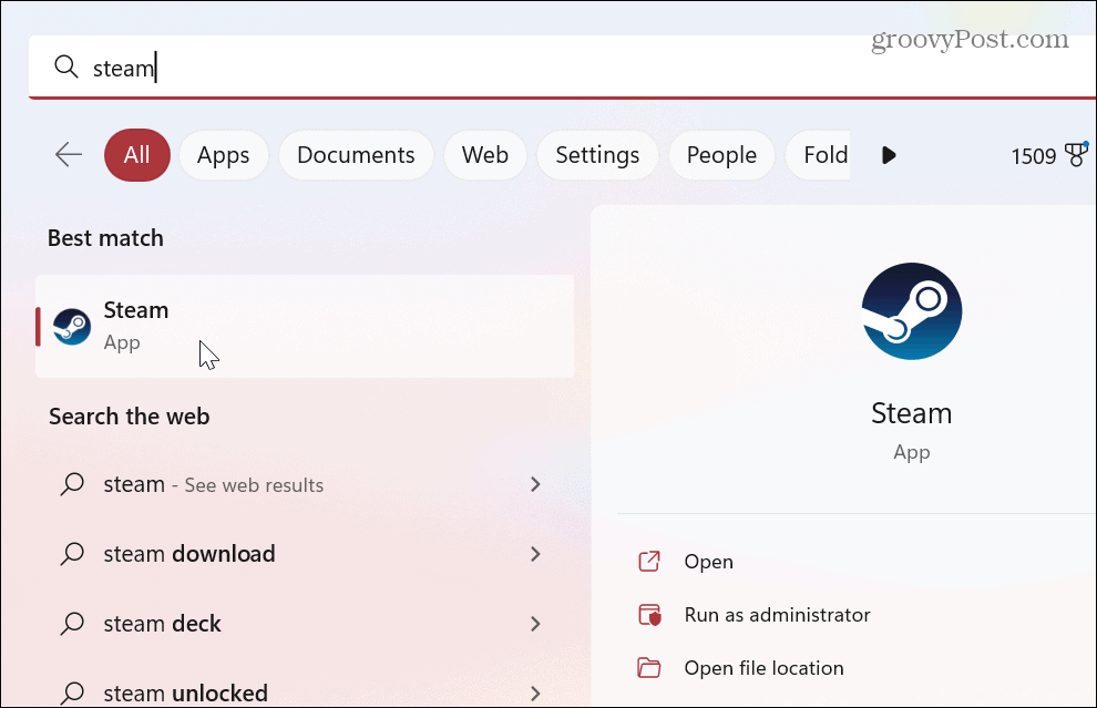 Steam 无法在 Windows 11 上运行：6 个修复