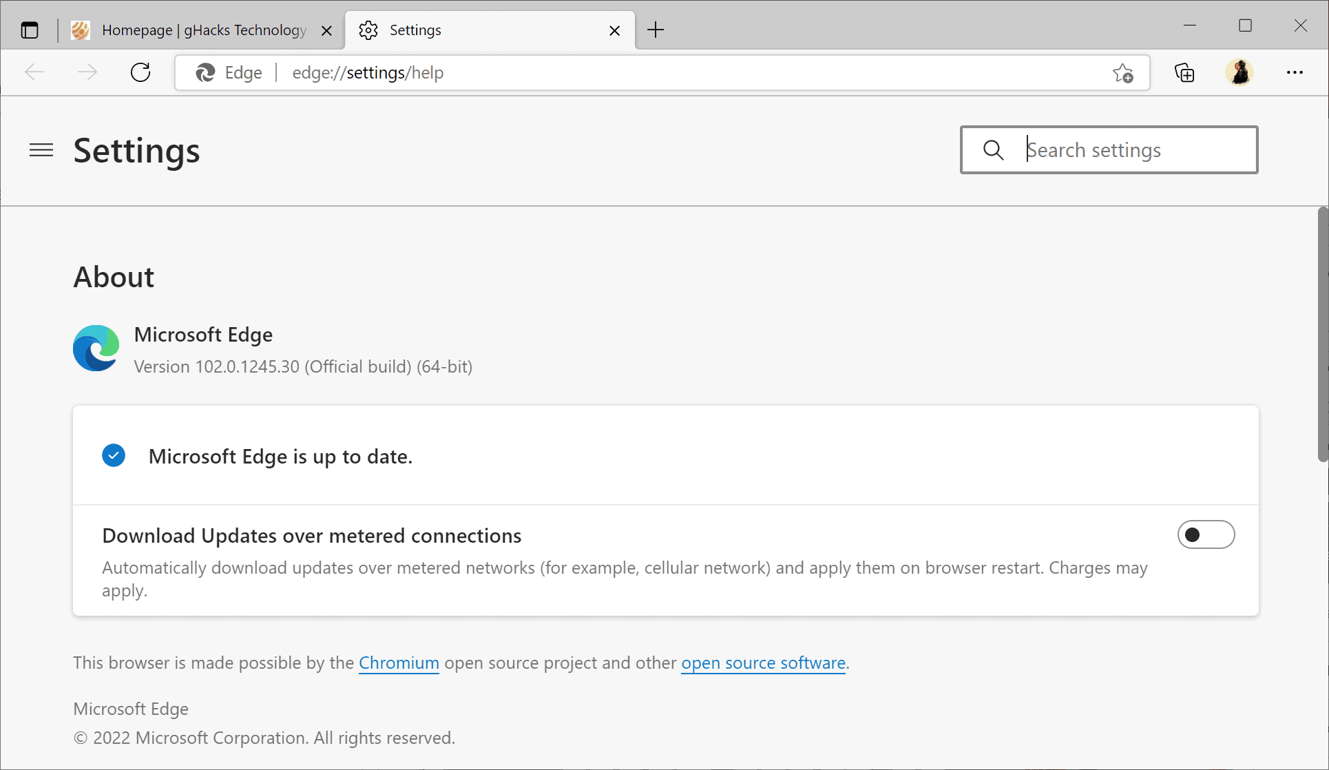 Microsoft Edge 102 修复了 31 个安全问题