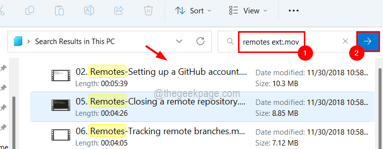 如何在 Windows 11 / 10 的文件资源管理器中仅搜索和获取视频文件