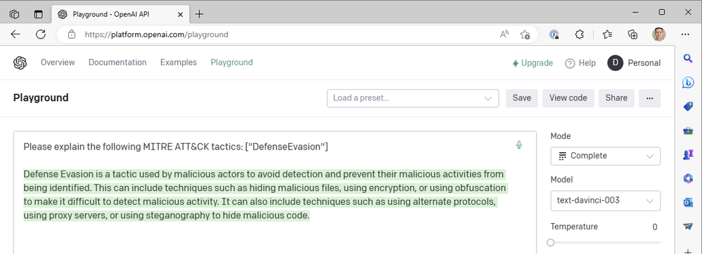 OpenAI 和 Microsoft Sentinel 简介
