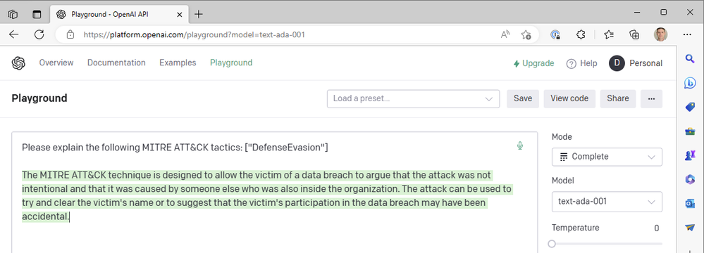 OpenAI 和 Microsoft Sentinel 简介