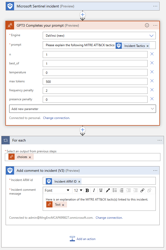 OpenAI 和 Microsoft Sentinel 简介