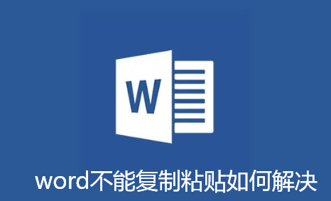 word不能复制粘贴如何解决