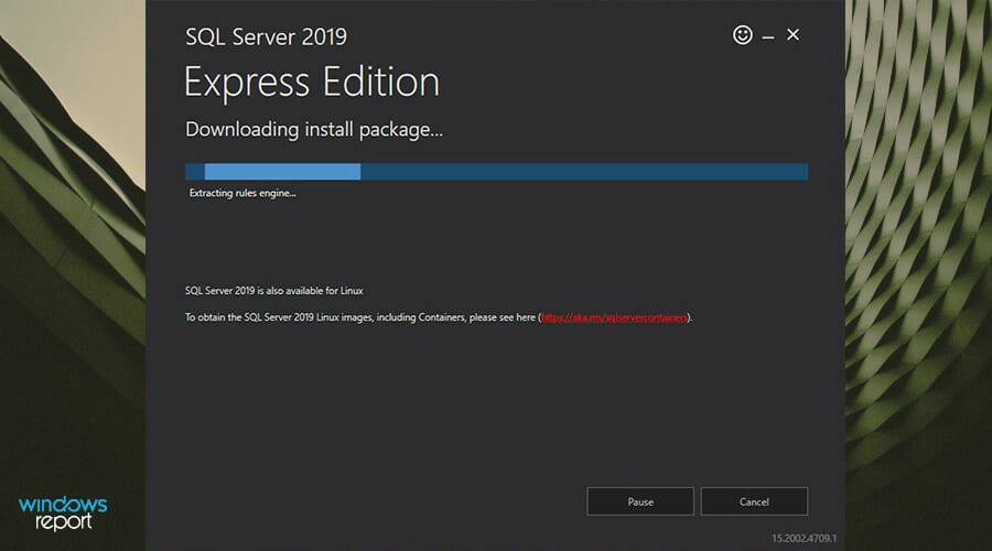 在 Windows 11 上下载并安装 Microsoft SQL Server 2019
