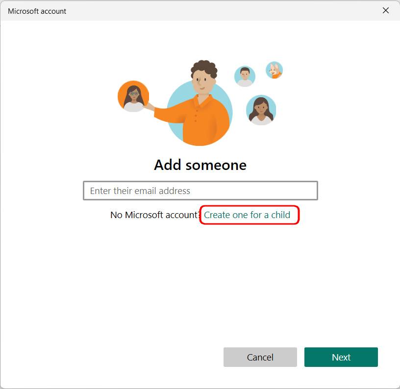 Add-a-family-account