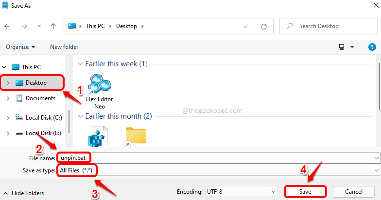如何在 Windows 上使用批处理脚本一次性取消固定所有任务栏图标