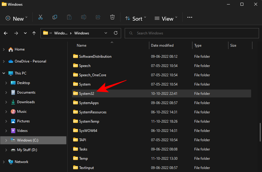 在 Windows 11 或 10 上打开 System 32 文件夹的 3 种方法