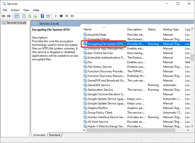 修复：加密内容以保护 Windows 11 灰显的数据