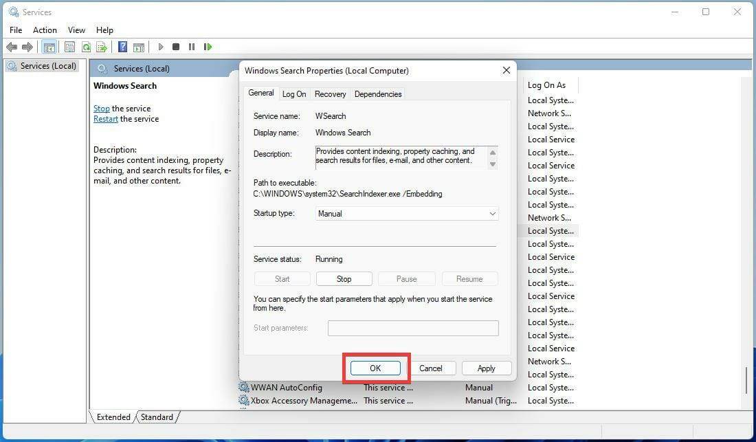 如何禁用 Windows 11 上的搜索功能