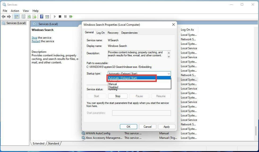 如何禁用 Windows 11 上的搜索功能