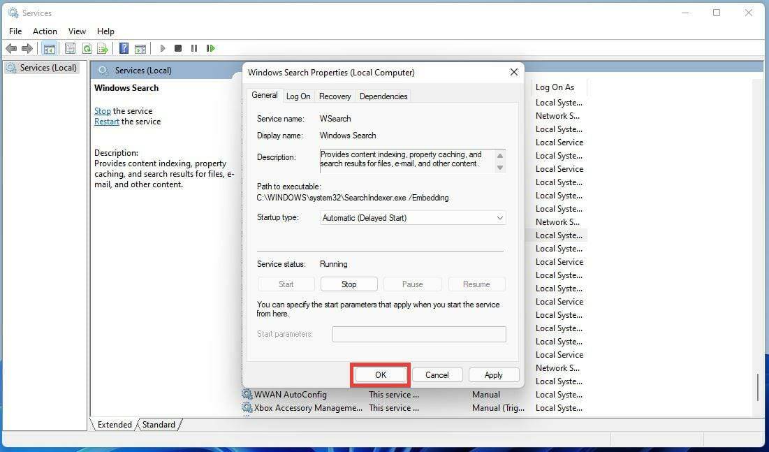 如何禁用 Windows 11 上的搜索功能