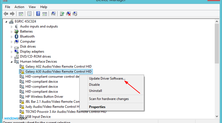 update-driver-software