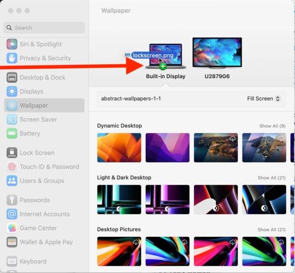 如何在 MacOS Ventura 上更改墙纸