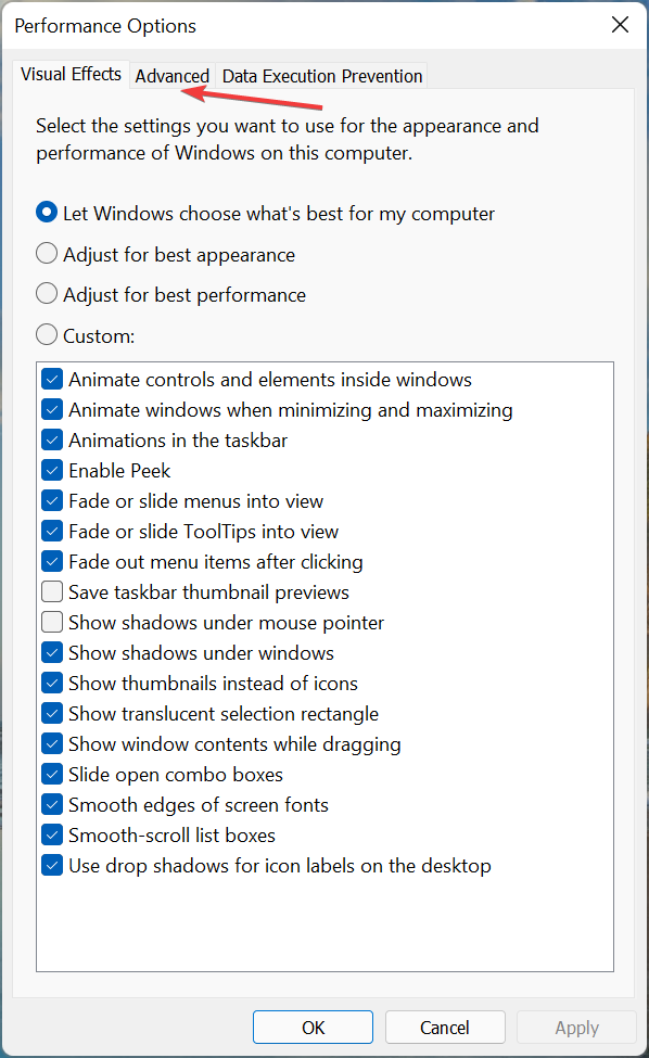 如何在 Windows 11 中增加虚拟内存(页面文件)