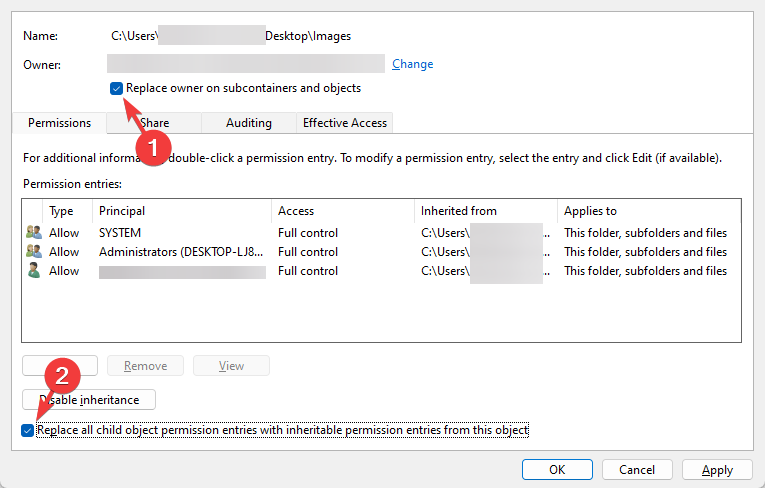 Advanced-Security-Settings-check-Replace-owners-on-sub-containers-and-objects-and-Replace-all-child-object-permission-entries-with-inheritable-permission-entries-from-this-objec