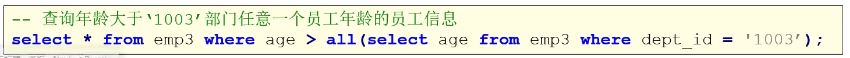 如何使用 MySQL 子查询关键字