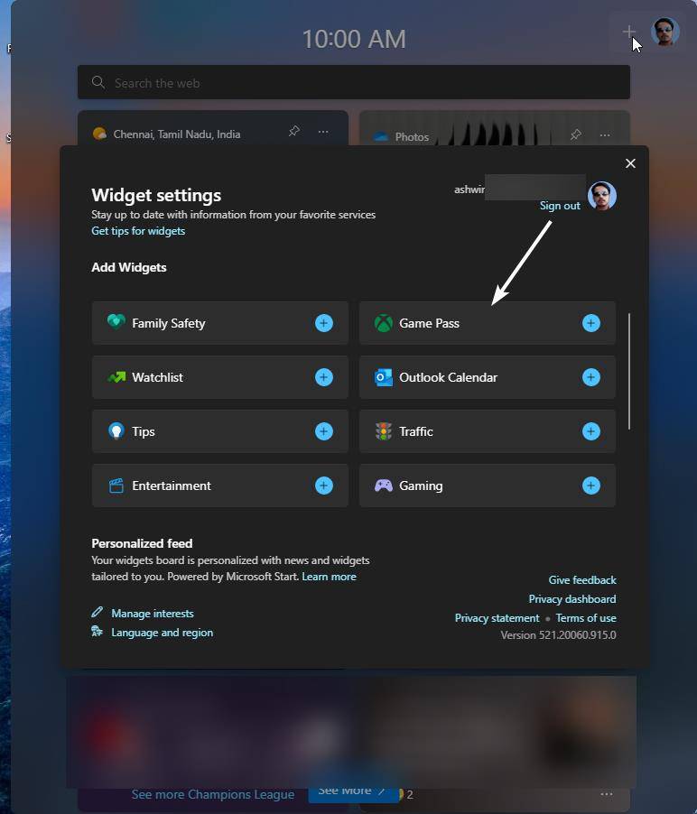 add-game-pass-widget