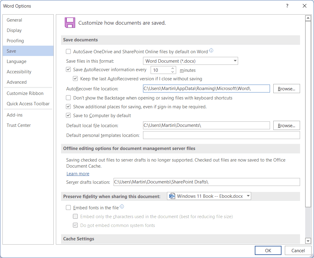Office 2019 和 2021 中的自动保存、自动恢复和手动保存说明