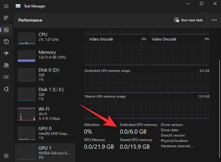 2022 年在 Windows 11 上检查 VRAM 的 5 种最佳方法