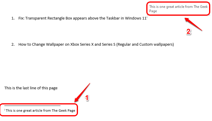 如何将屏幕提示添加到 MS Word 文档