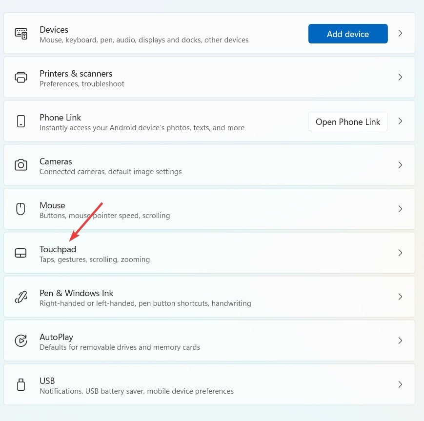 修复:触摸板滚动在 Windows 11 上不起作用