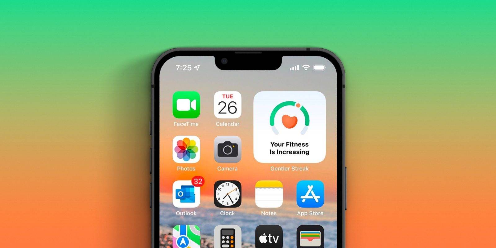 Apple Watch 的 Gentler Streak 改进了心率监测，为 iPhone 应用添加了小部件