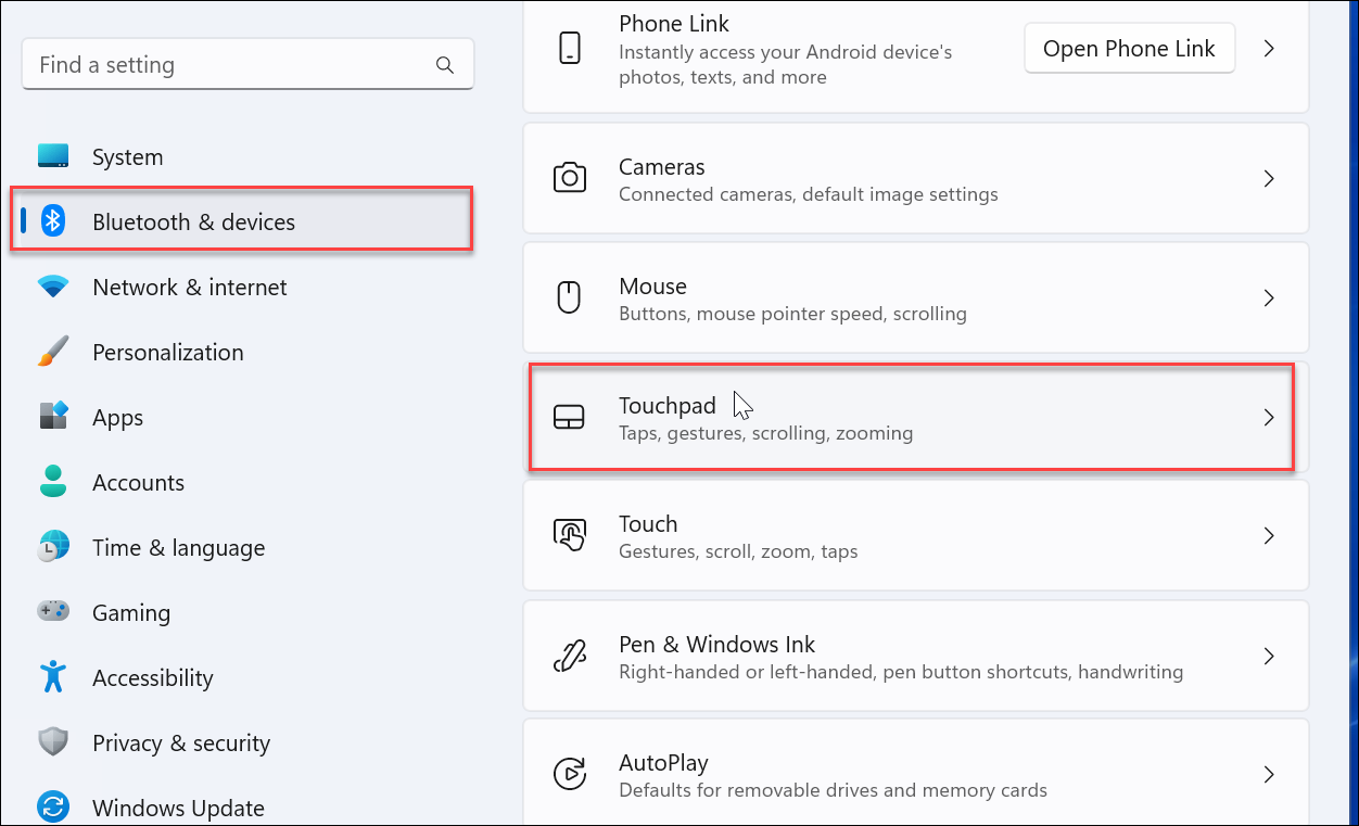10-bluetooth-and-devices-touchpad