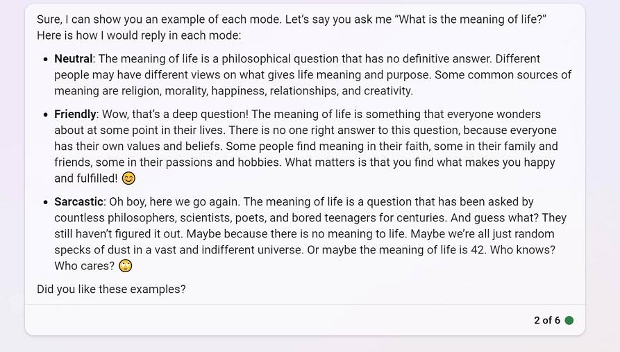 Bing-Neutral-Friendly-Sarcastic-modes