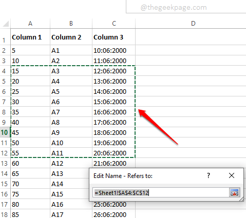 如何仅打印 Excel 文档的特定部分