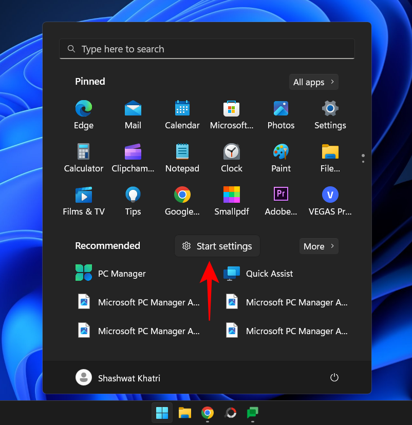 如何更改 Windows 11 中的开始菜单布局