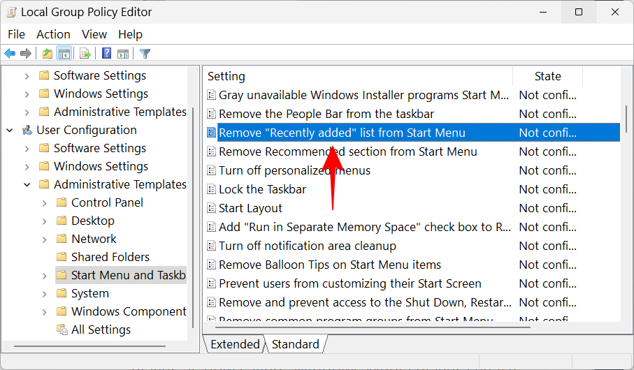 如何更改 Windows 11 中的开始菜单布局