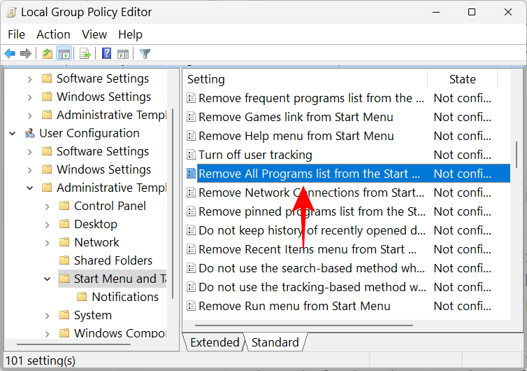 如何更改 Windows 11 中的开始菜单布局
