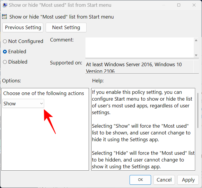 如何更改 Windows 11 中的开始菜单布局