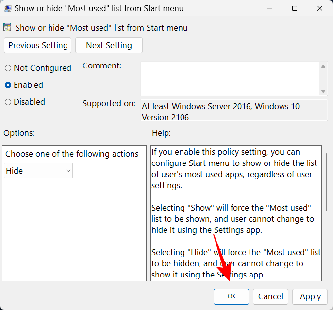 如何更改 Windows 11 中的开始菜单布局