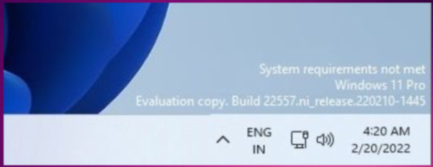Windows 11“未满足系统要求”水印？怎么删除，操作教程和方法