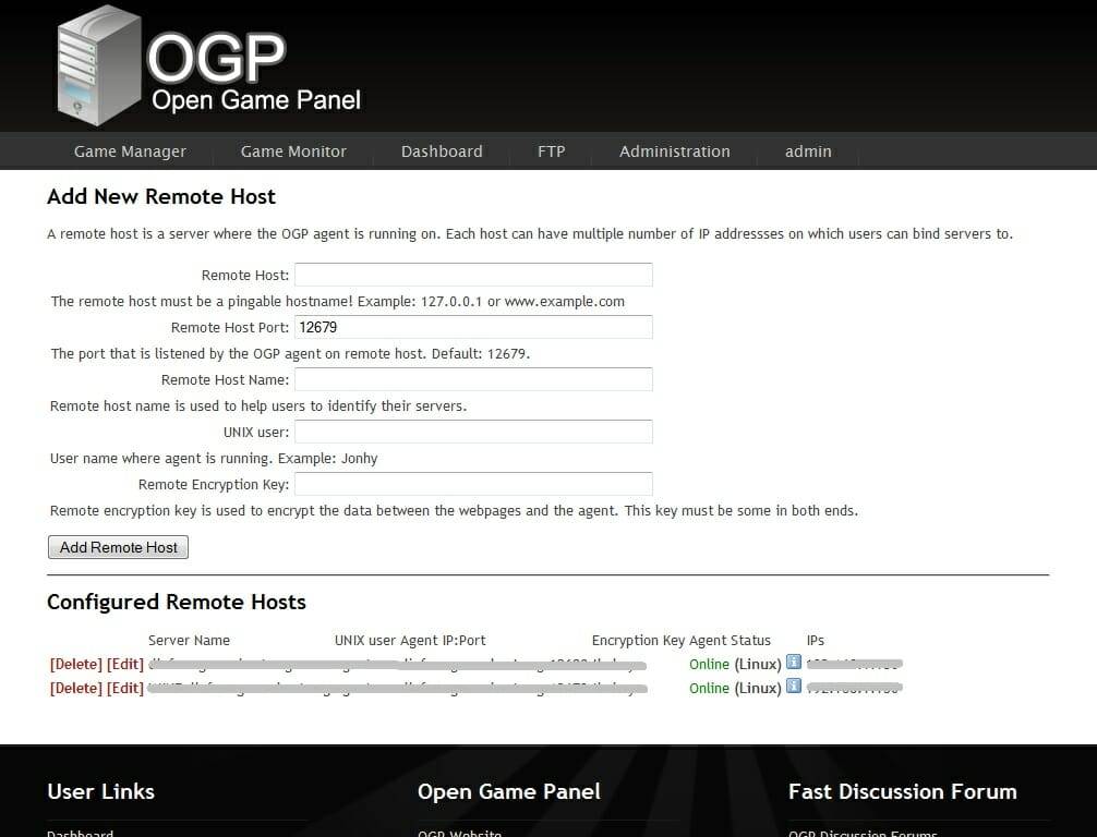 免费下载3+游戏服务器控制面板