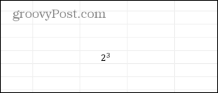 use-superscript-excel-two-cubed