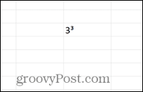use-superscript-excel-character-three