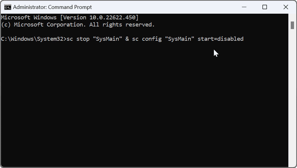 sysmain-disable-CMD