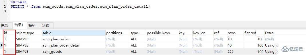 如何使用MySQL的explain命令进行性能分析