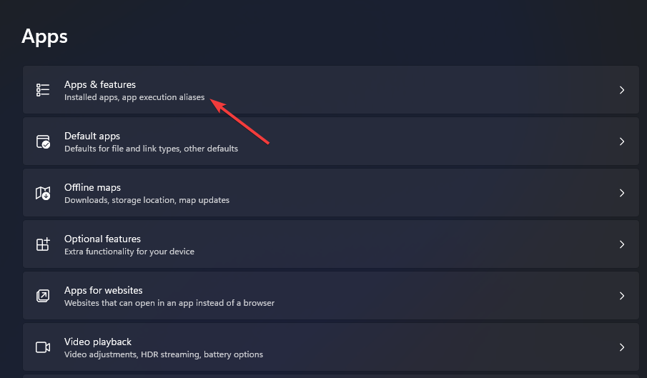 Apps-features-navigation-option