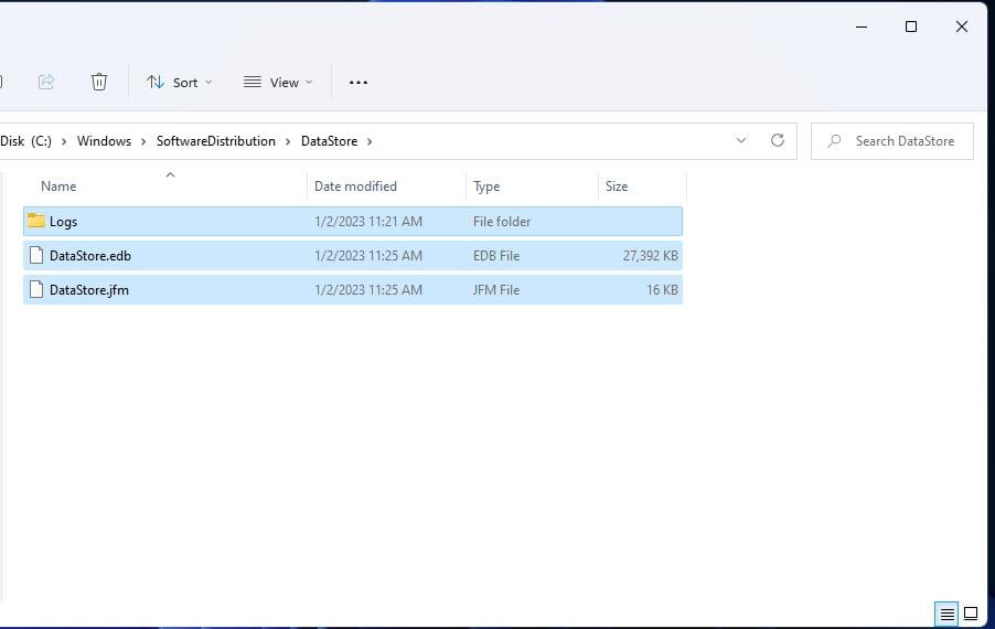 the-datastore-folder