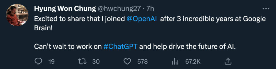 走，去搞ChatGPT！谷歌AI学者纷纷跳槽OpenAI