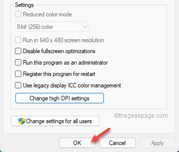 如何在 Windows 11 或 10 中禁用高 DPI 设置的显示缩放